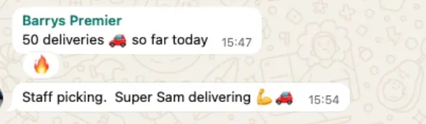 Flash Delivery retailer review — original screenshot 12