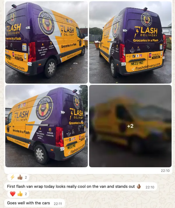 Flash Delivery retailer review — original screenshot 19